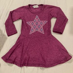 🌟 Dori Creations long sleeve beaded star dress